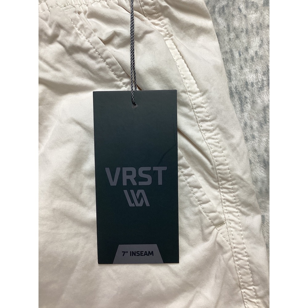 VRST Mens The Easy Short 7 Inch Inseam Dark Cloud Cover White XX-Large NEW - Picture 2 of 6
